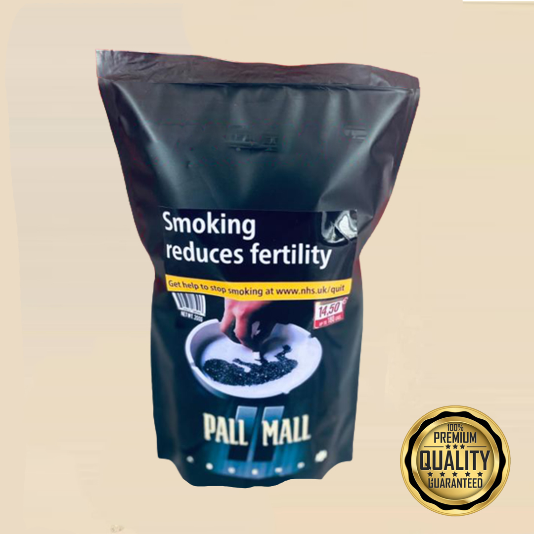 Tutun tocat la pungă Pall Mall negru